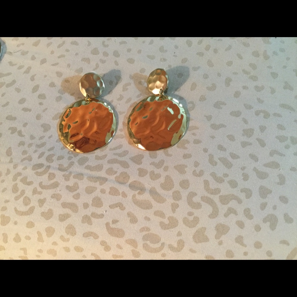 Goldtone hoops